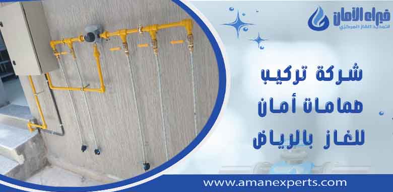 شركة تركيب صمامات أمان للغاز بالرياض
